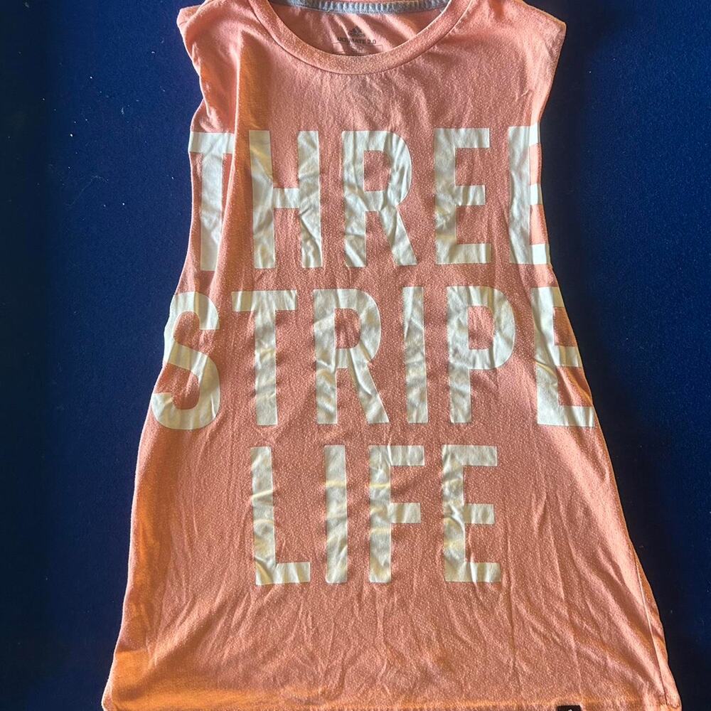Adidas three stripe life tank